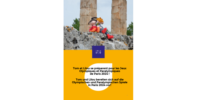Tom et Lilou se préparent pour les Jeux Olympiques et Paralympiques de Paris 2024 !